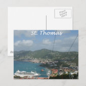 Carte Postale St Thomas View (Devant / Derrière)