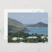 Carte Postale St. Thomas Virginia Islands, Vue panoramique (Devant / Derrière)