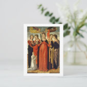 Carte Postale St. Ursula et les quatre saints (tempête sur panne (Debout devant)