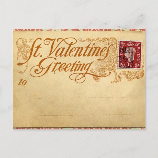Carte postale st valentine (Devant)