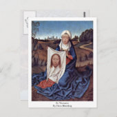 Carte Postale St. Veronica Par Hans Memling (Devant / Derrière)