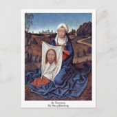 Carte Postale St. Veronica Par Hans Memling (Devant)