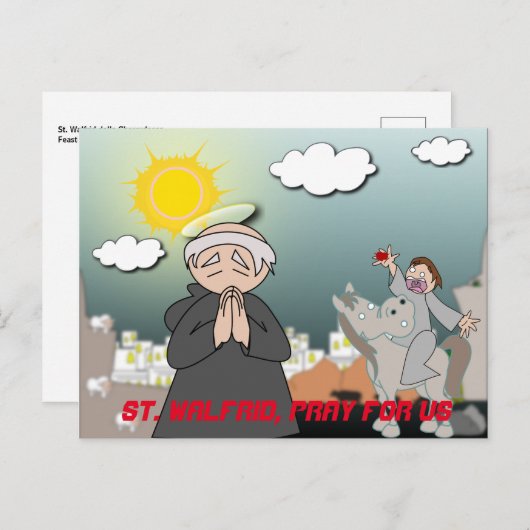 Carte postale St. Walfrid (Devant / Derrière)