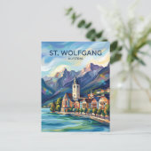 Carte Postale St. Wolfgang Autriche (Debout devant)