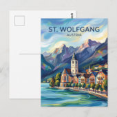 Carte Postale St. Wolfgang Autriche (Devant / Derrière)
