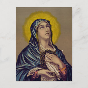 Carte Postale Stabat Mater Notre-Dame des Douleurs Art Devotionn