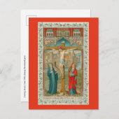 Carte Postale Stabat Mater (SAU 22) Style 1 (Devant / Derrière)