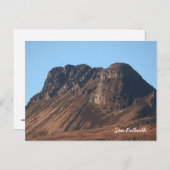 Carte Postale Stac Pollaidh (Stac Polly) Écosse (Devant / Derrière)