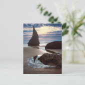 Carte Postale Stack marin en forme d'épine | Face Rock Wayside, (Debout devant)