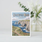 Carte Postale Stackpole Head Pays de Galles (Debout devant)