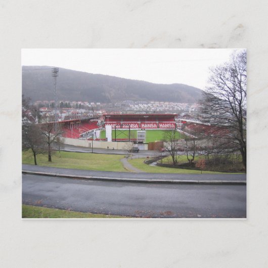 Carte Postale Stade Brann (Devant)