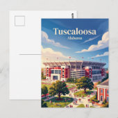 Carte Postale Stade Bryant-Denny Alabama (Devant / Derrière)