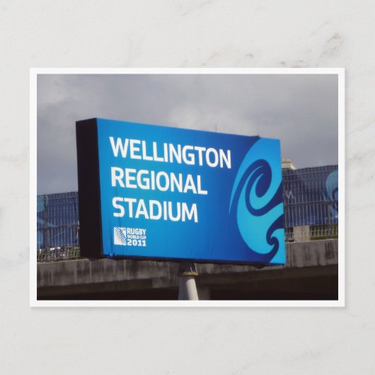 Carte Postale stade de Wellington (Devant)