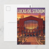 Carte Postale Stade Lucas Oil (Devant / Derrière)