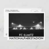Carte Postale Stade national de parc automobile 001 (Devant / Derrière)