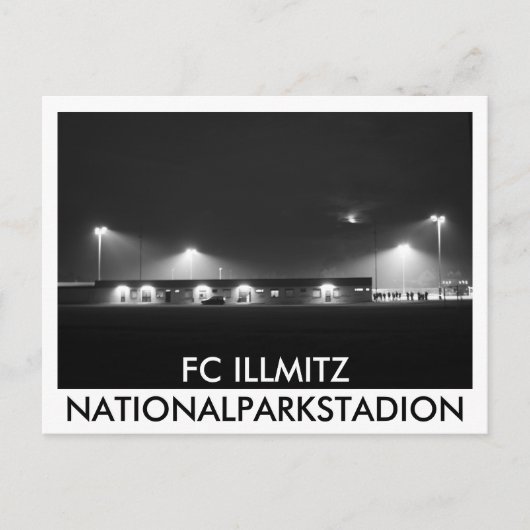 Carte Postale Stade national de parc automobile 001 (Devant)