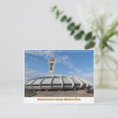 Carte Postale Stade olympique de Montréal Canada Moderne (Debout devant)
