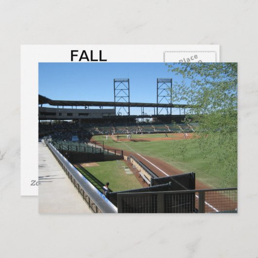 Carte postale Stade Salt River Fields (Devant / Derrière)