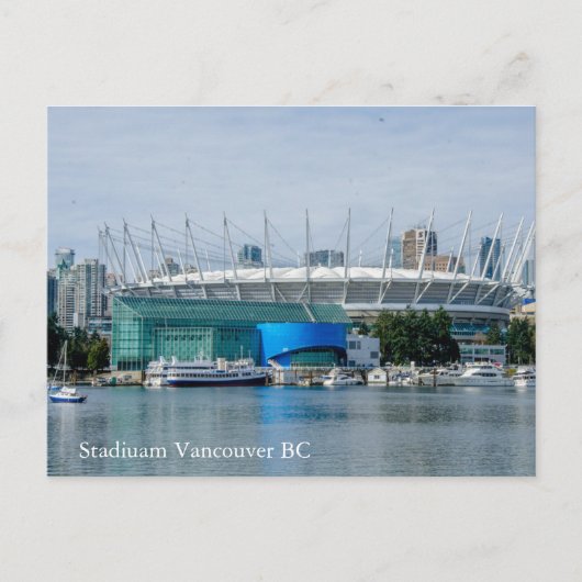 Carte Postale Stade Vancouver Colombie-Britannique (Devant)
