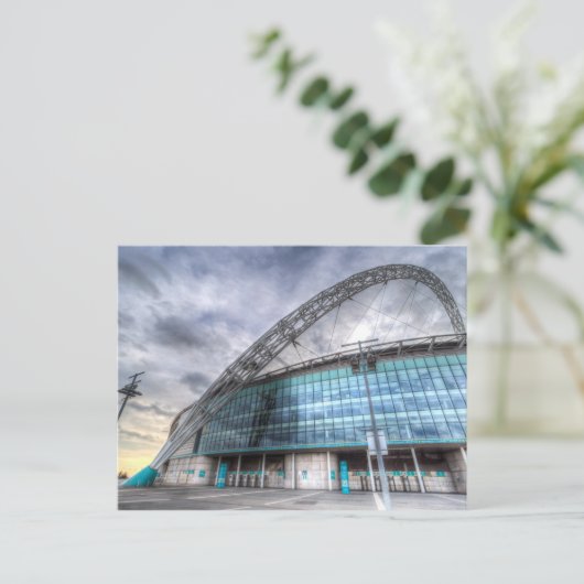 Carte Postale Stade Wembley Londres (Debout devant)