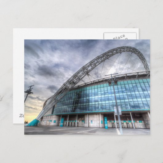 Carte Postale Stade Wembley Londres (Devant / Derrière)