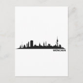 Carte Postale Stadt München - Skyline 1c (Devant)
