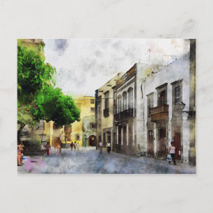 Carte Postale Stadtansicht von Las Palmas de Gran Canaria.