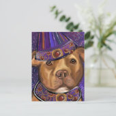 CARTE POSTALE STAFFORDSHIRE AMÉRICAIN (Debout devant)