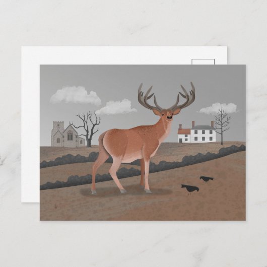 Carte Postale Stag (Devant / Derrière)