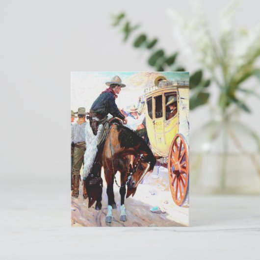 Carte Postale Stage Coach (Debout devant)
