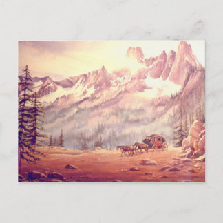 Carte Postale STAGECOACH DES CASCADES NORD par SHARON SHARPE