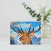 Carte Postale Stags Respire. (Debout devant)