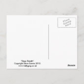 Carte Postale Stags Respire. (Dos)