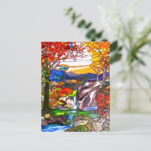 Carte Postale Stained Glass Window (Debout devant)