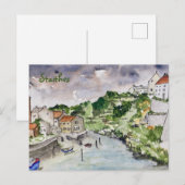 Carte Postale Staithes Beck Whitby (Devant / Derrière)