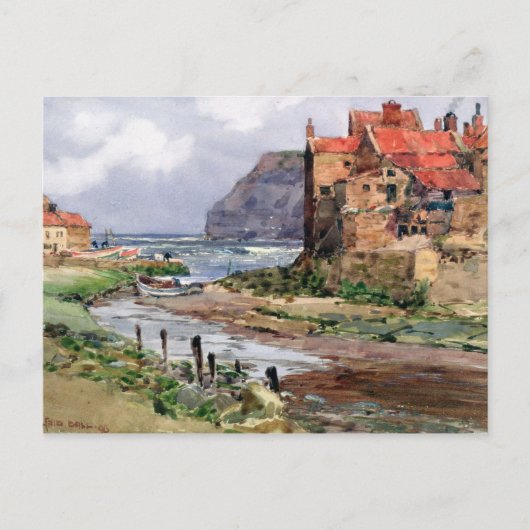 Carte Postale Staithes, c.1897-1918 (Devant)