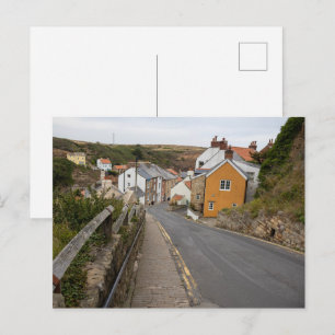 Carte Postale Staithes Village Grande Rue