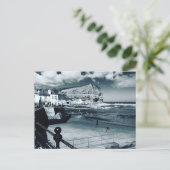 Carte Postale Staithes vue port, North Yorkshire. (Debout devant)