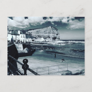 Carte Postale Staithes vue port, North Yorkshire.