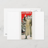 Carte Postale stalin the leader ussr (Devant / Derrière)