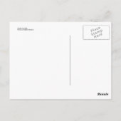 Carte Postale Stalk de maïs séché (Dos)