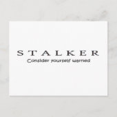 CARTE POSTALE STALKER (Devant)