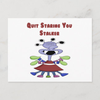 Carte Postale Stalker Monster