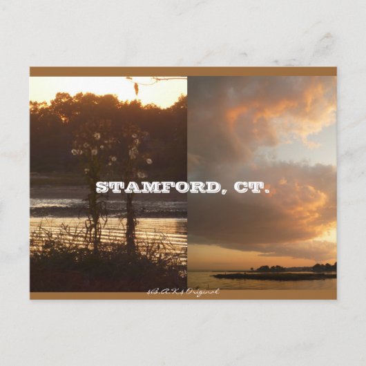 Carte Postale Stamford, CT Automne 2009 (Devant)