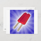 Carte Postale stand de coquelicots (Devant / Derrière)