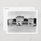 Carte Postale Stand de glace à l'ancienne, Connecticut (Devant / Derrière)