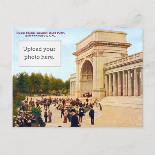 Carte Postale Stand de musique 2 (Devant)