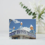 Carte Postale Stand décoratif en glace (Debout devant)