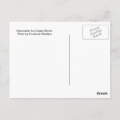 Carte Postale Stand décoratif en glace (Dos)