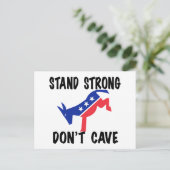 Carte Postale Stand Strong Don't Cave (Debout devant)
